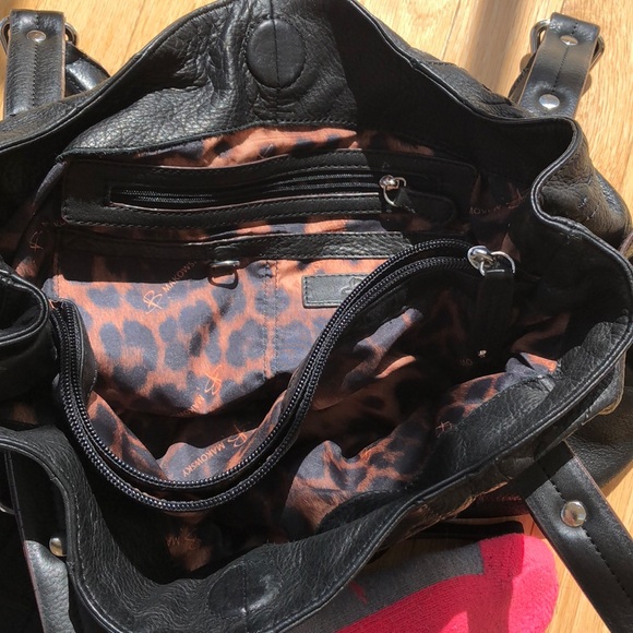 B. Makowski SOFT LEATHER shoulder bag Magnetic - Picture 6 of 9